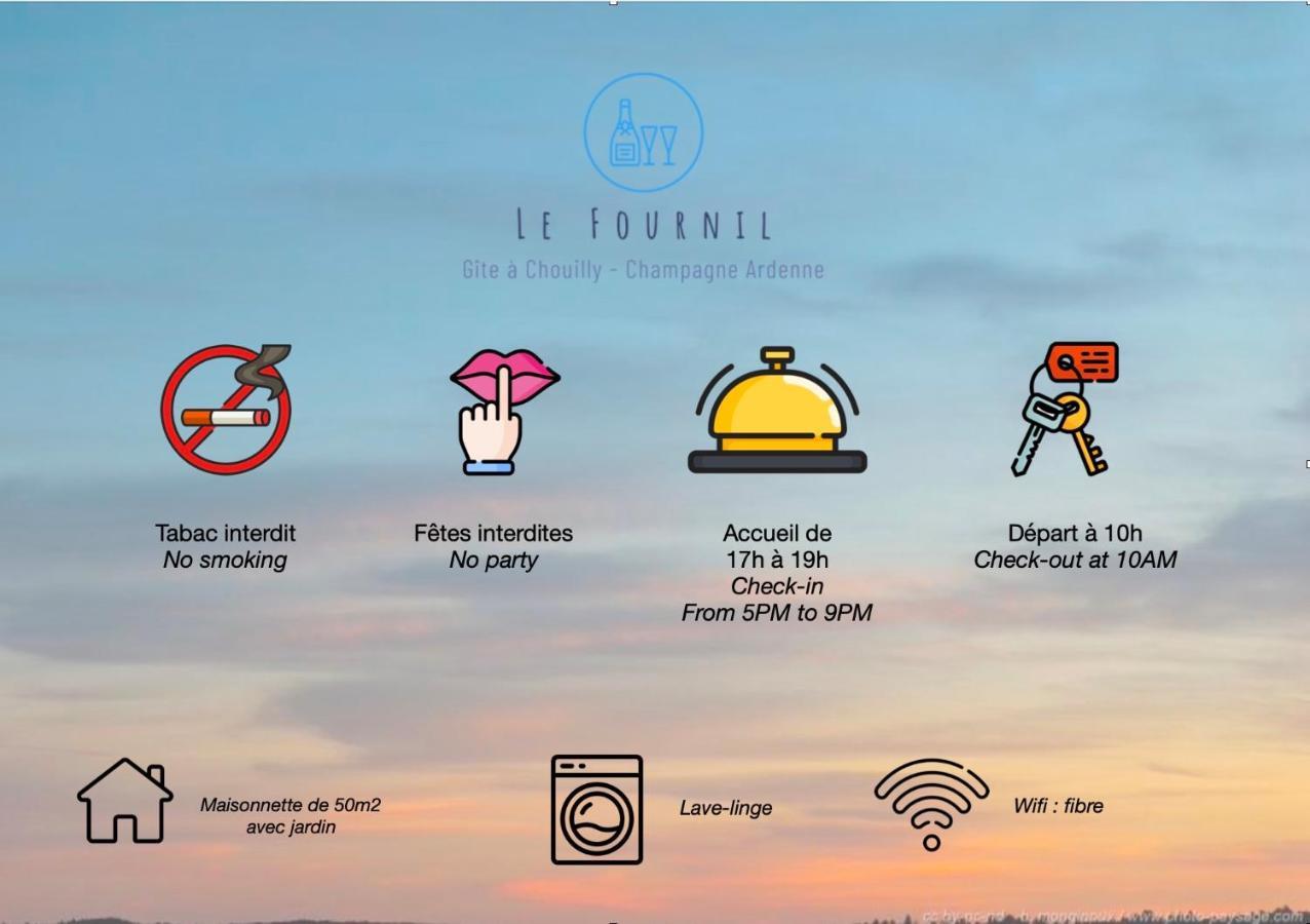 Apartament Le Fournil Chouilly Zewnętrze zdjęcie