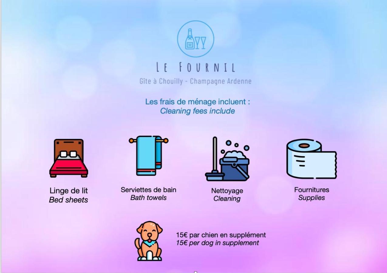 Apartament Le Fournil Chouilly Zewnętrze zdjęcie